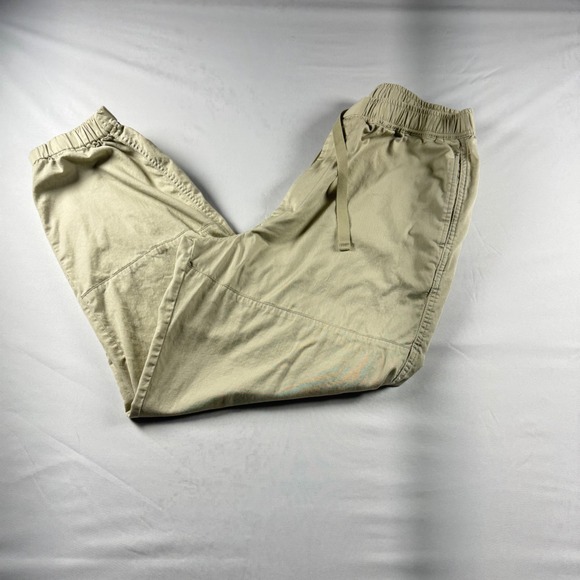 Uniqlo Other - Uniqlo U Men M Tan Khaki Wide Fit Jogger Pants 321-447265 Lemaire Cotton Utility